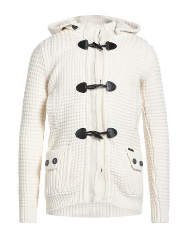 Man Coat Ivory Size S Wool, Polyamide
