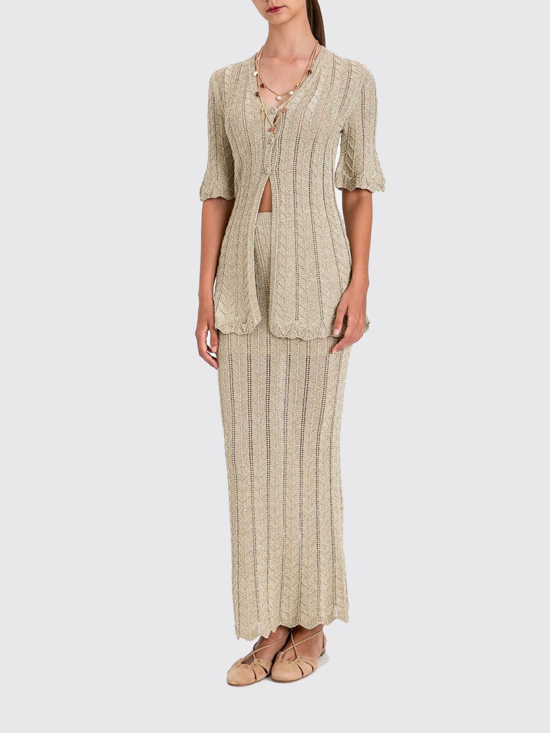 Cardigan Woman color Butter