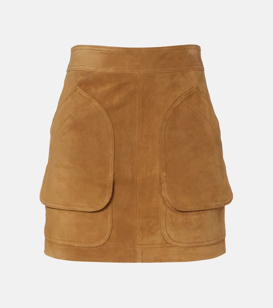 Norwood suede miniskirt