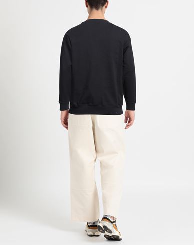 Man Sweatshirt Midnight blue Size M Cotton