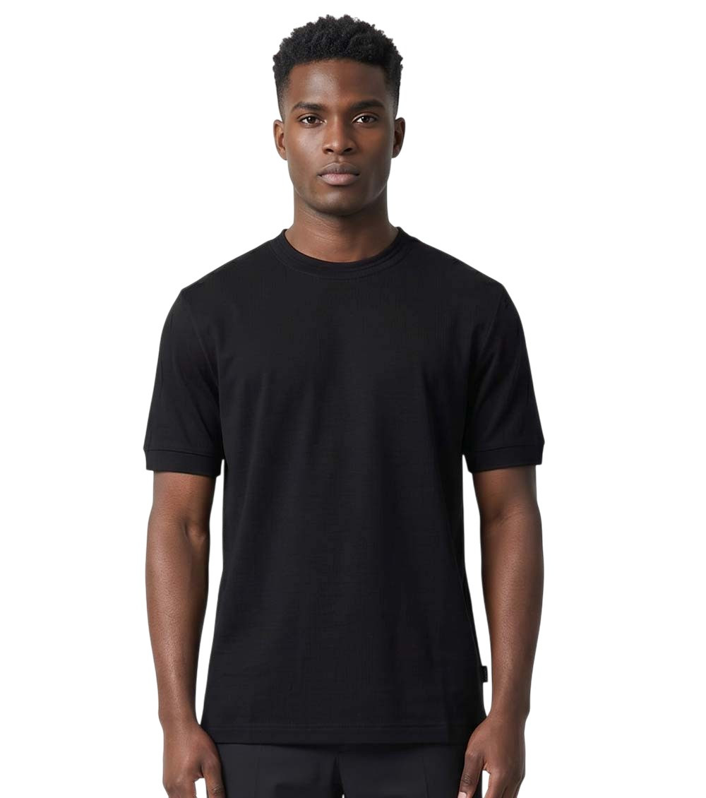 Black Crew Neck T-Shirt