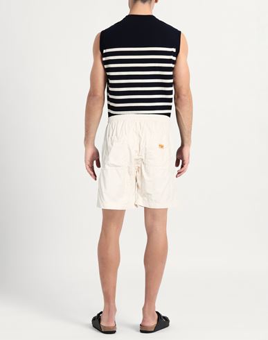 Man Shorts & Bermuda Shorts Off white Size S Organic cotton