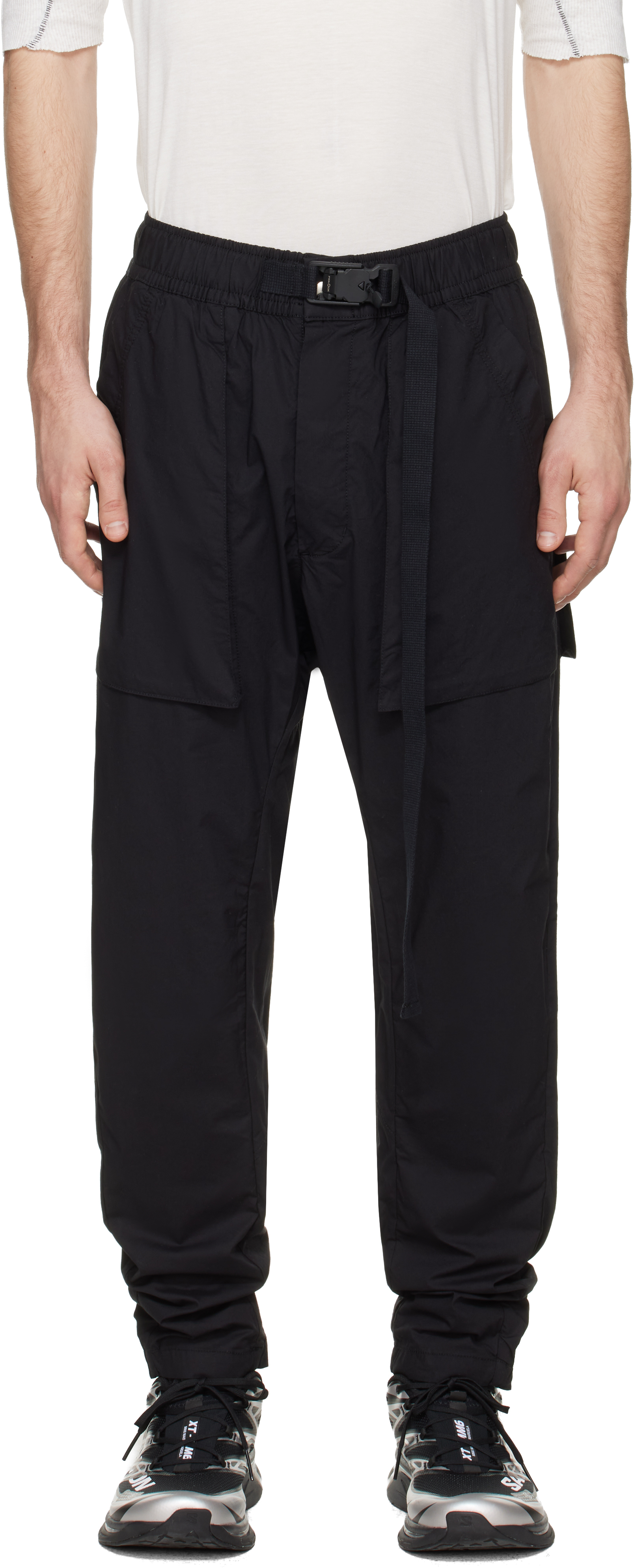 Black M P 32 Trousers