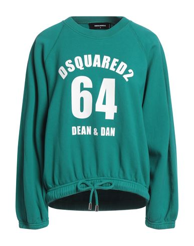 Woman Sweatshirt Emerald green