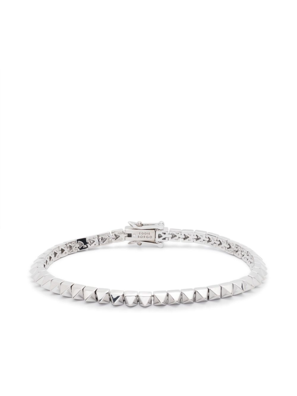 Pyramid Tennis bracelet - Silver