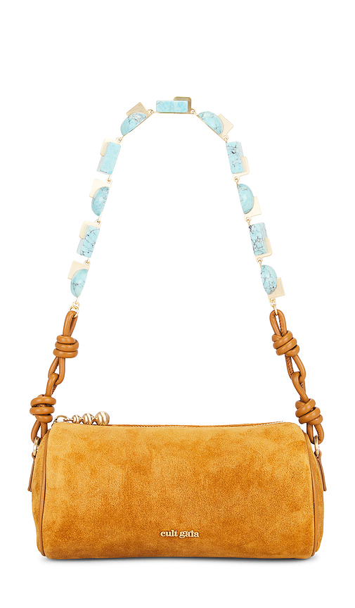 Cult Gaia Zozina Shoulder Bag in Tan