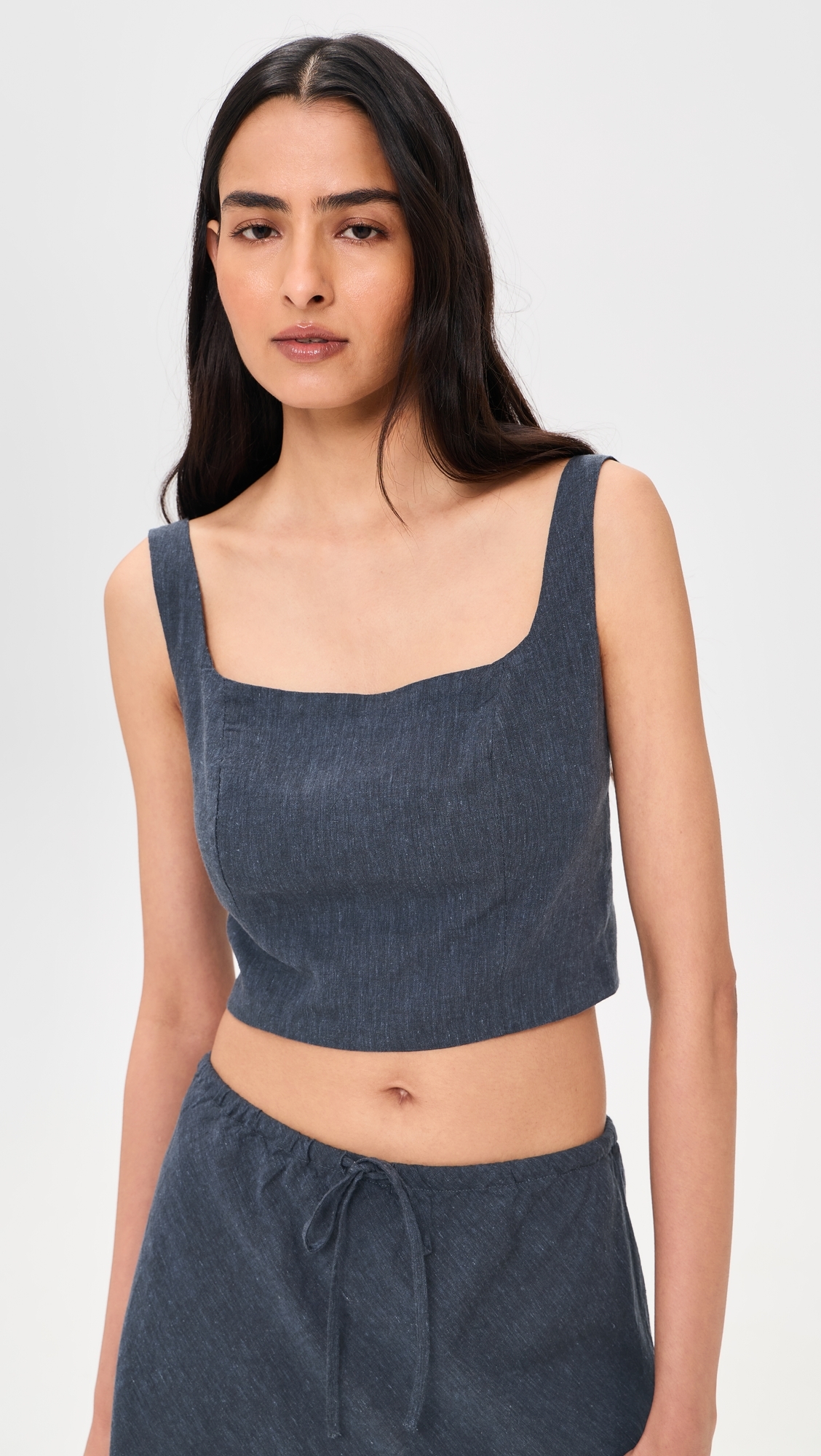 Zoe Hemp Tank India Ink