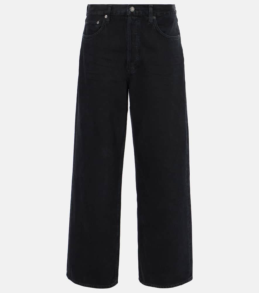 Agolde '90s Pinch Waist Long high-rise straight jeans