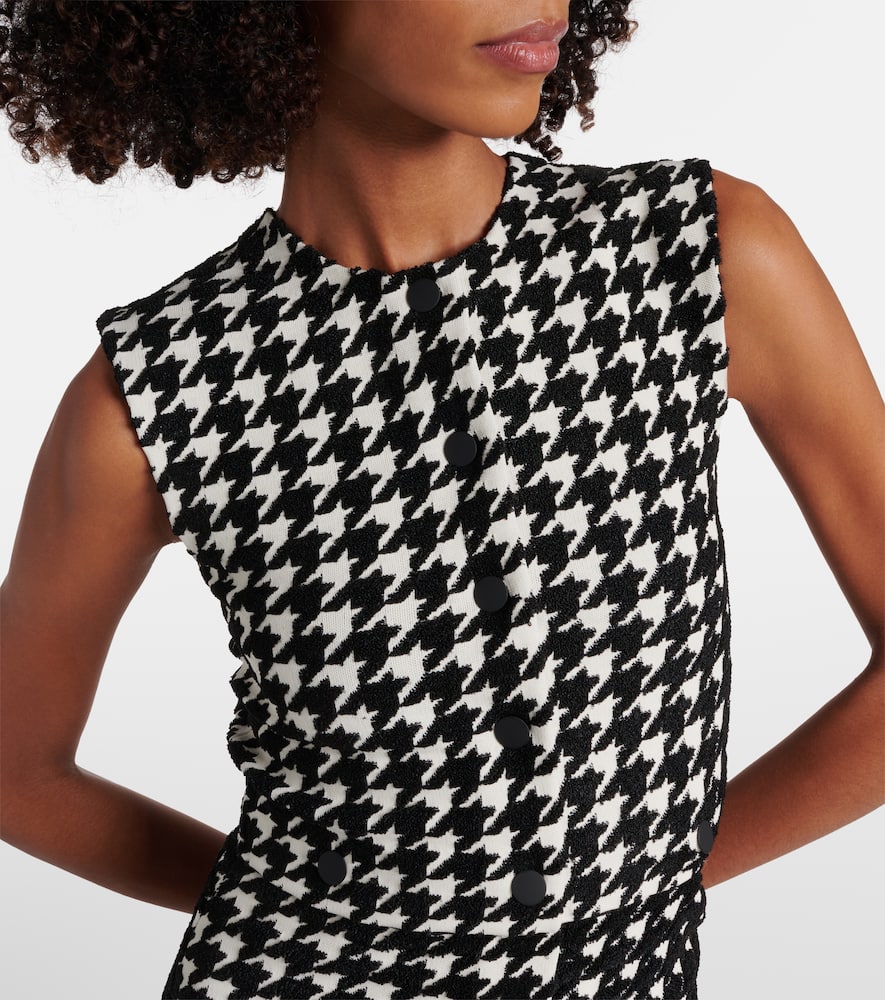 Checked minidress
