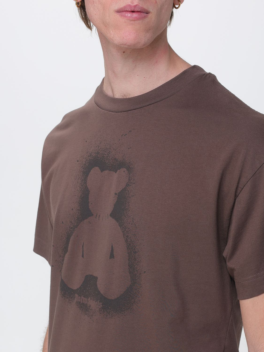 T-Shirt Men color Brown
