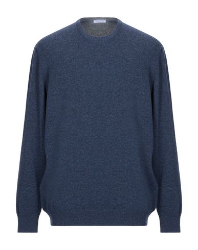 Man Sweater Blue Size 36 Wool, Cashmere, Viscose