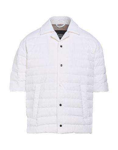 Man Puffer White Size 36 Polyamide