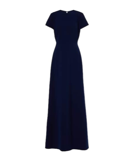 Bow-detail gown