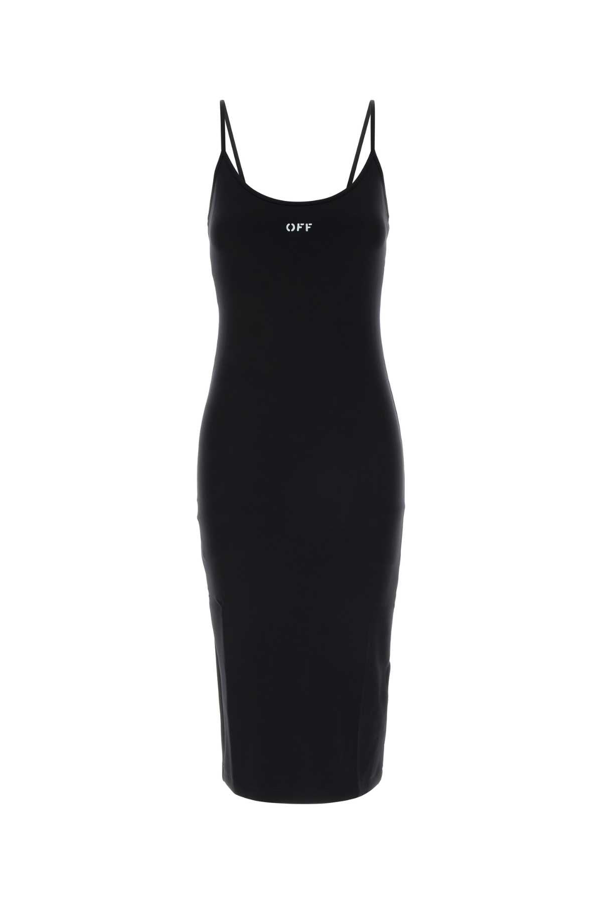 Stamp Dress — Black