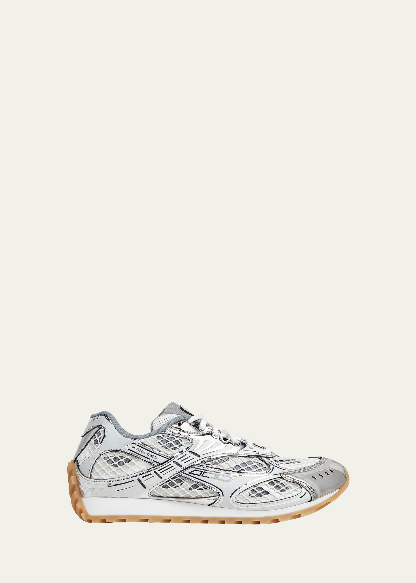 Orbit Metallic Net Runner Sneakers