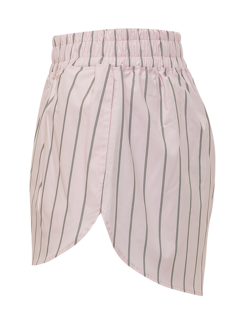 Pink Stripes Shorts