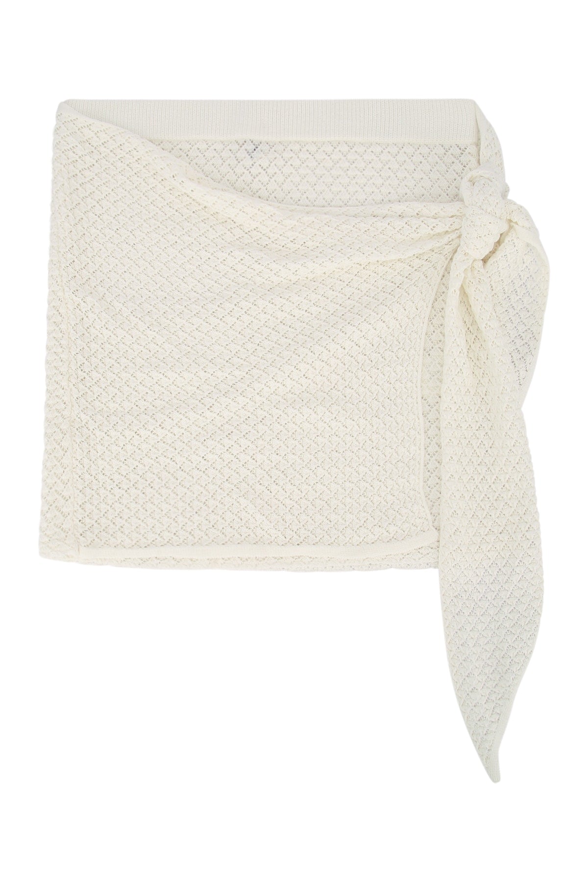 Tanzania Wrap Skirt — White