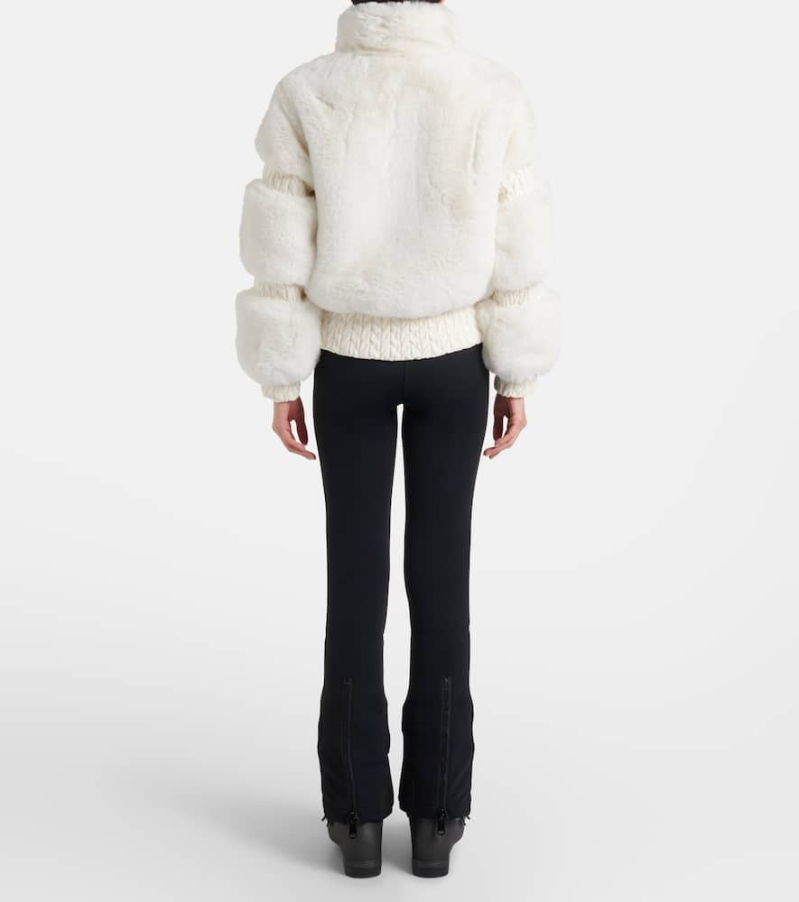 Padded ski jacket