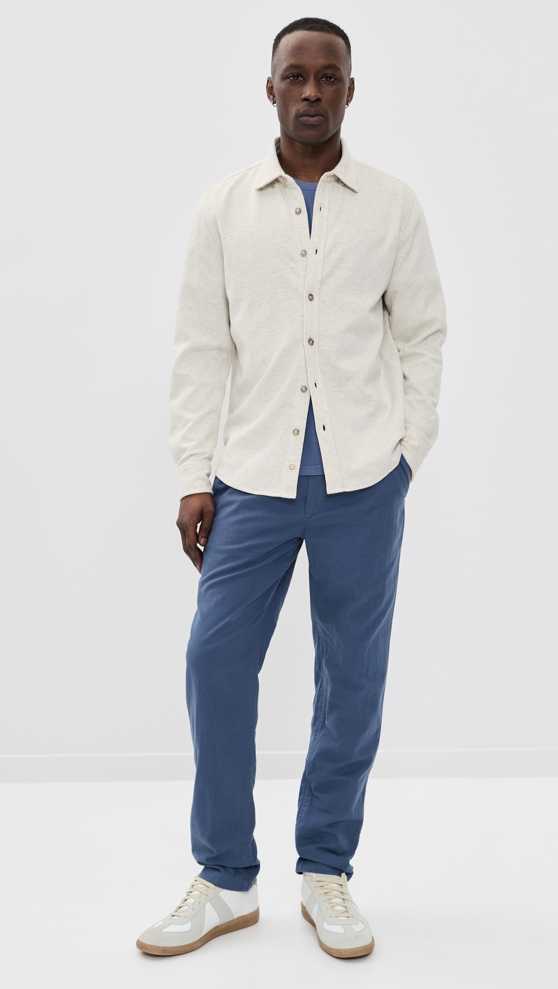 Pacifica Stretch Shirt Oatmeal Heather