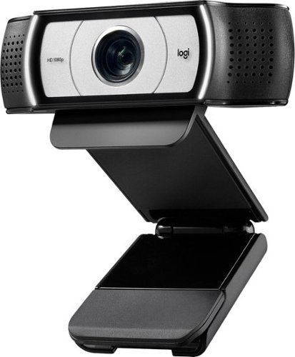 Pro Webcam Full HD 1080 for Laptops with Ultra Wide Angle - Black