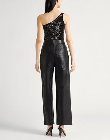 Woman Top Black Size M Polyester