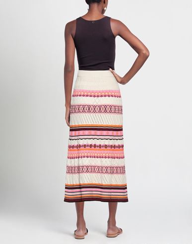 Woman Midi skirt Ivory