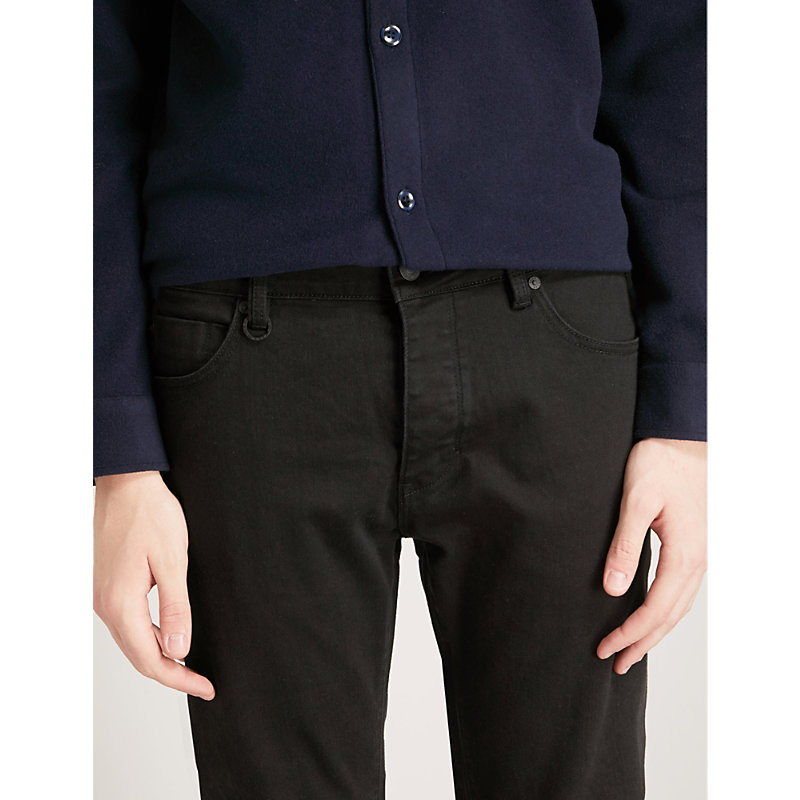 Mens Slim-Fit Tapered Jeans