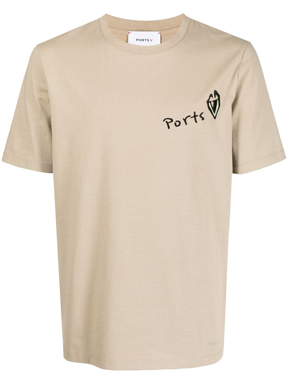 Logo-print short-sleeved T-shirt - White