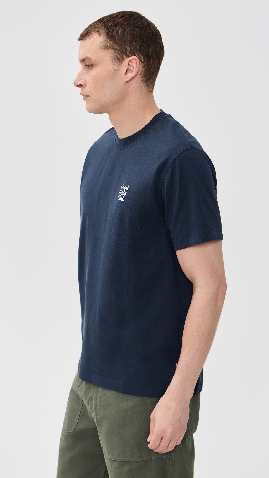 GDC Embroidered T-Shirt Navy Iris