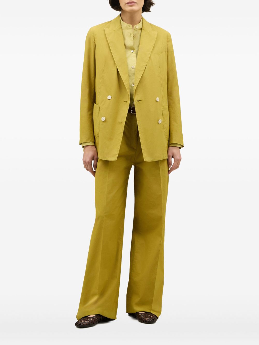 Boglioli double-breasted blazer - Green
