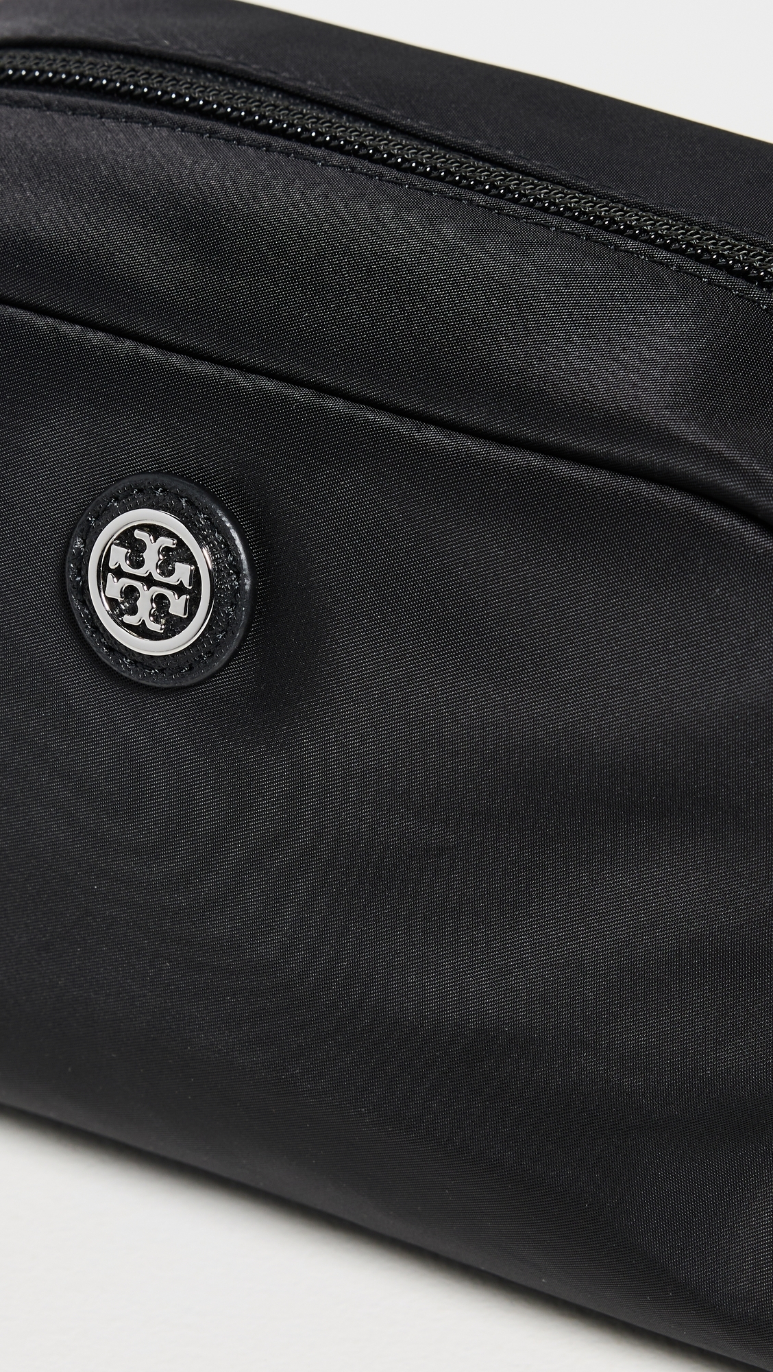 Tory Burch Curved Cosmetic Case Black One Size