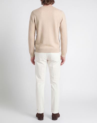 Man Sweater Beige Size 38 Cashmere