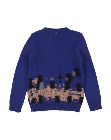 Kid Boy Sweater Blue Size 16 Wool, Polyamide