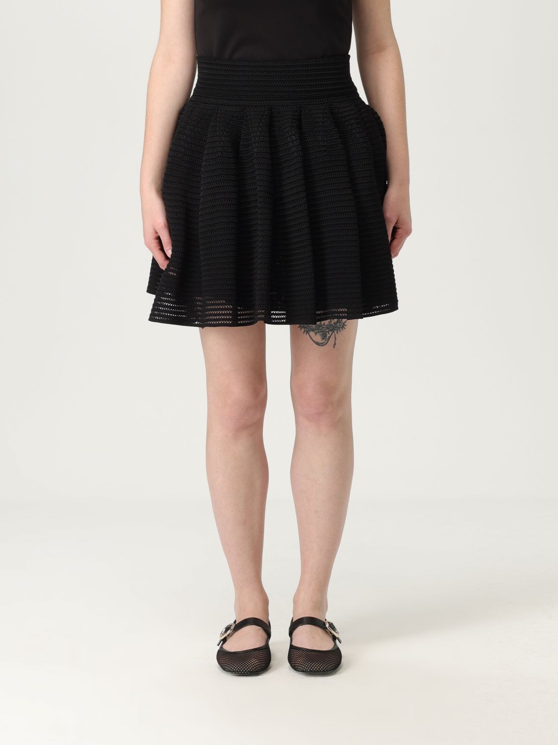 Skirt ALAÏA Woman color Black