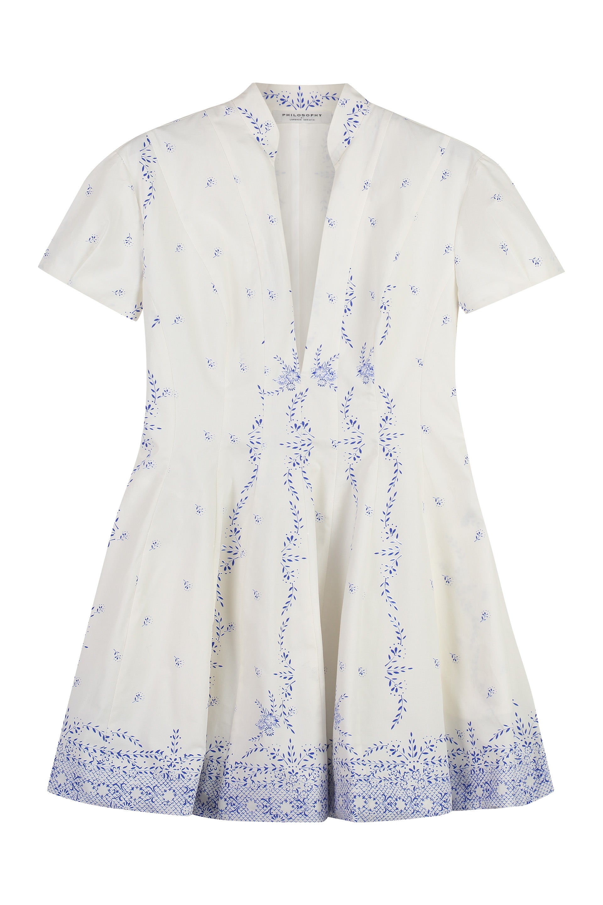 Floral-print Cotton Dress