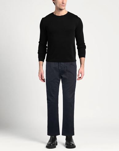 Man Pants Navy Size 28 Cotton, Elastane