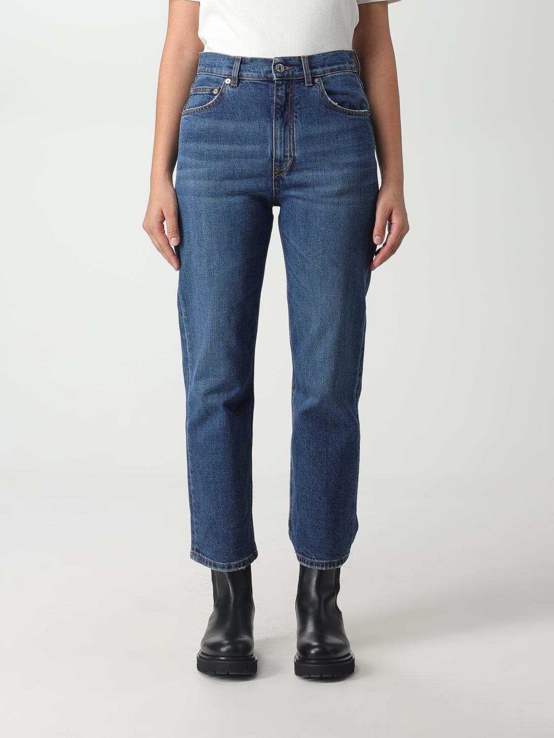 Jeans Woman color Denim