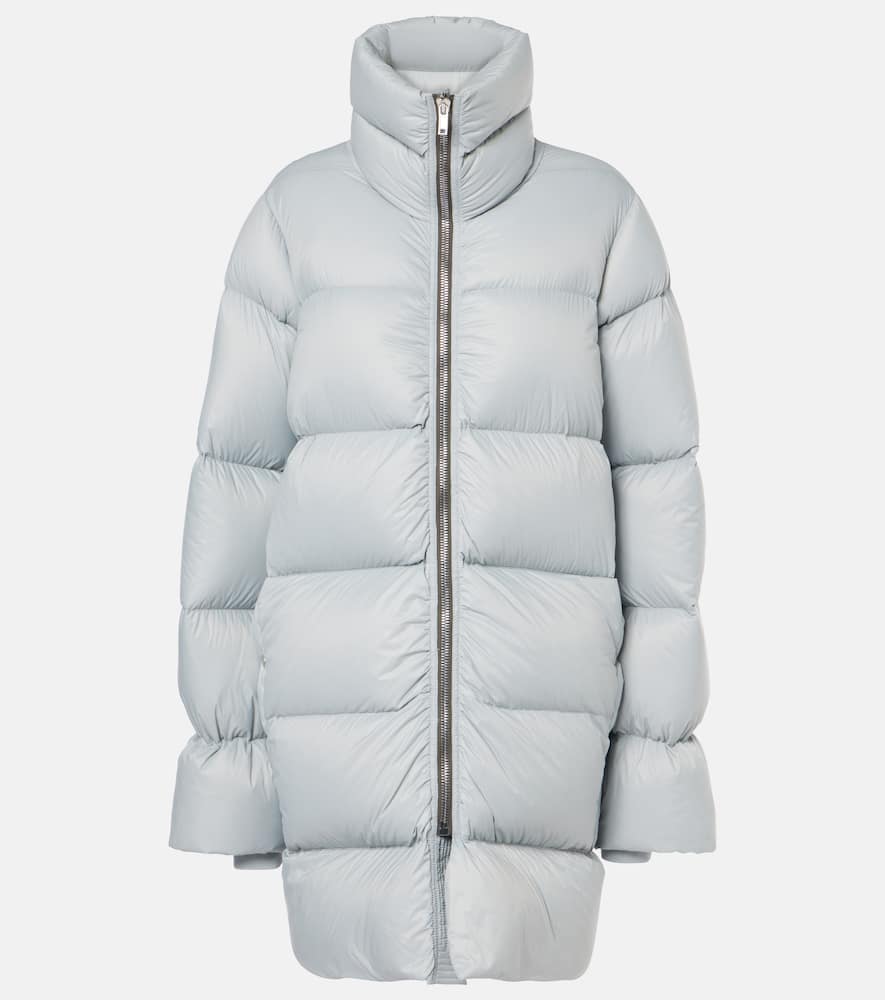 Turtle oversized down jacket