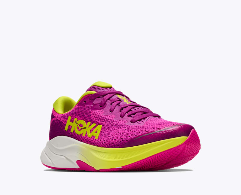 HOKA Rincon 4 Shoes in Fuchsia/Fuchsia
