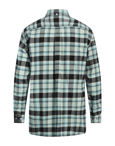Facetasm Man Shirt Turquoise Size 3 Cotton