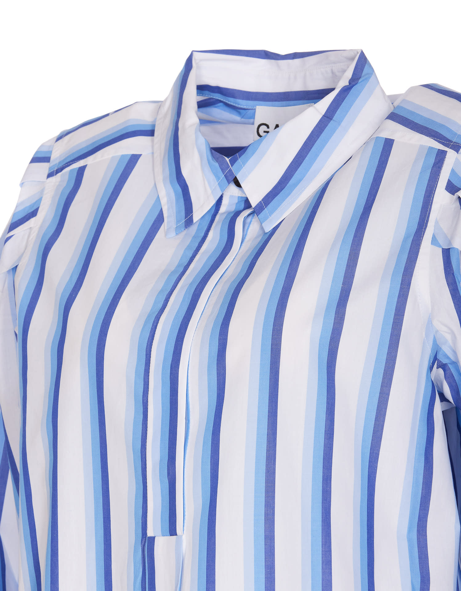 Mini Striped Shirt Dress