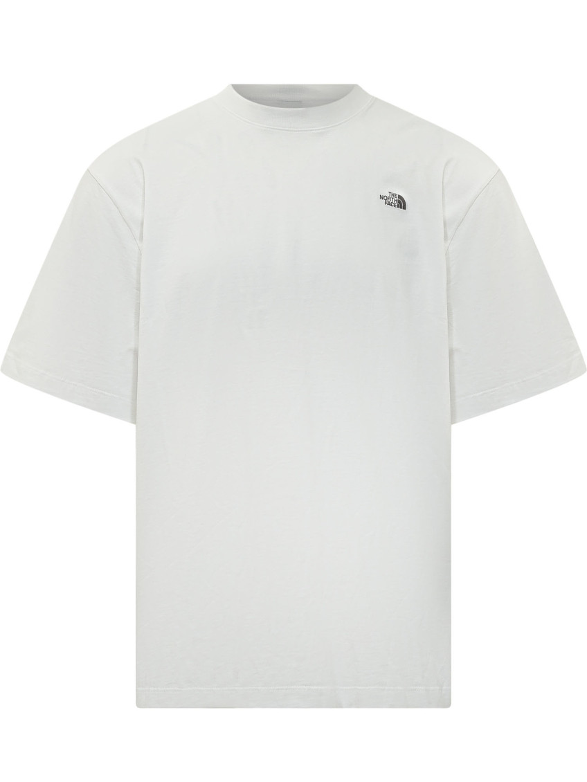 White Logo Crew Neck T-Shirt