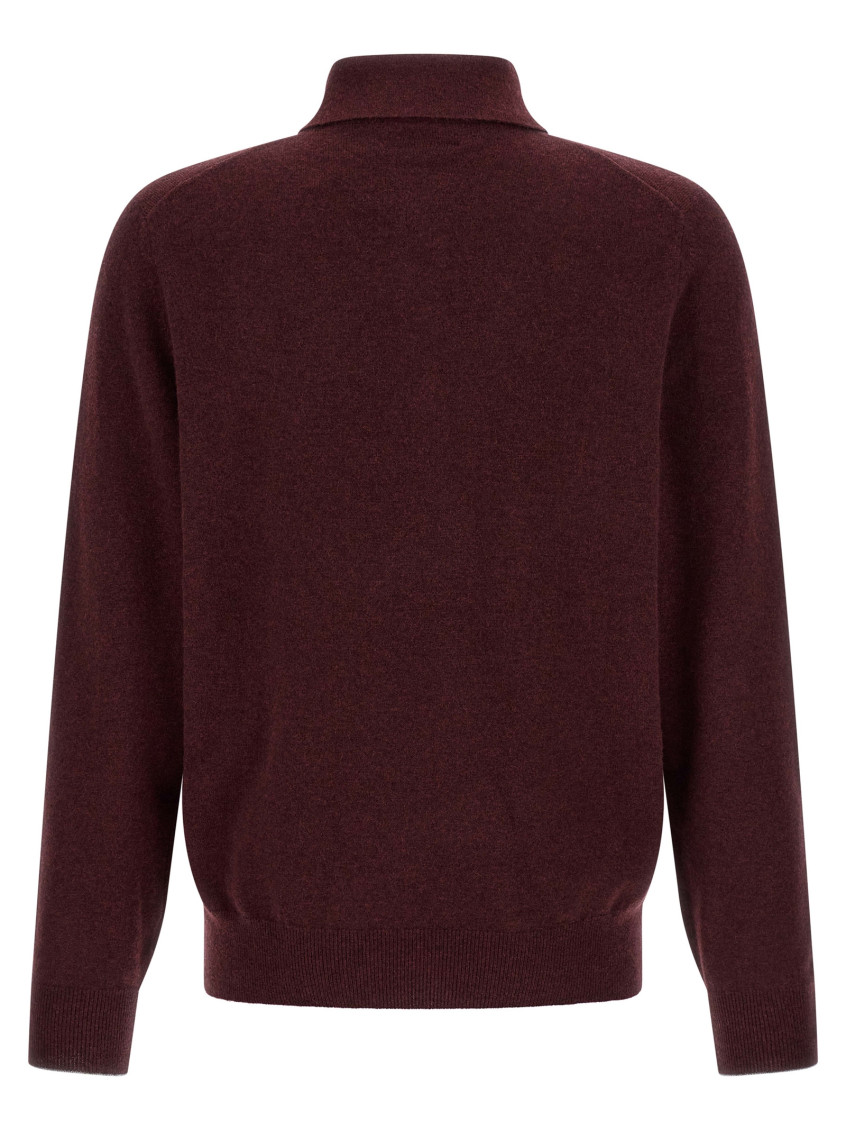 Maroon Polo Sweater