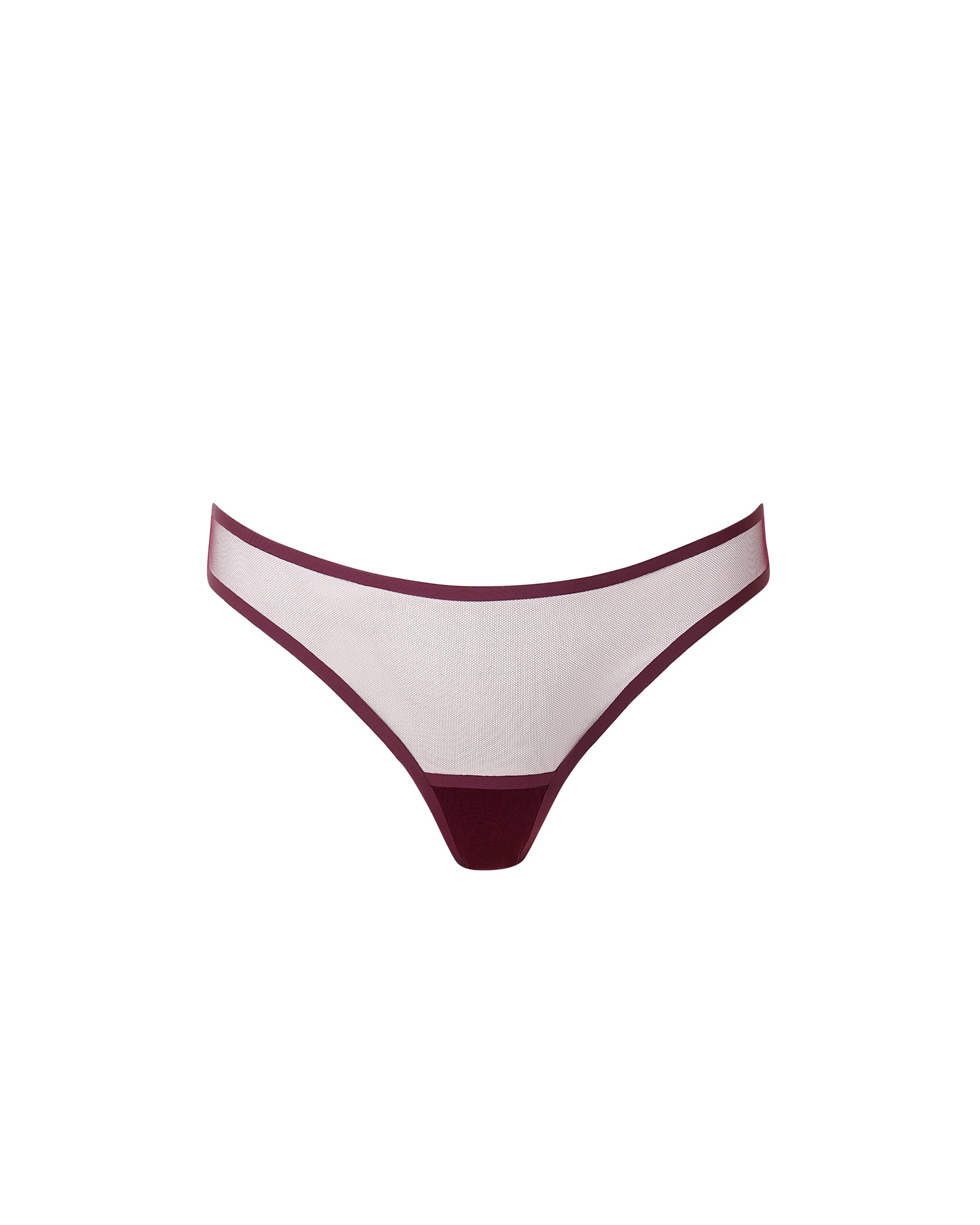Bluebella Naomi Mesh Panty Cherry