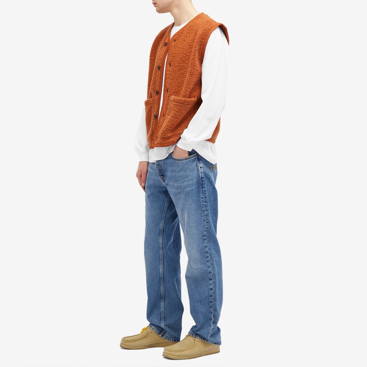 Men's Nudie Rad Rufus Jeans in Indigo Blues