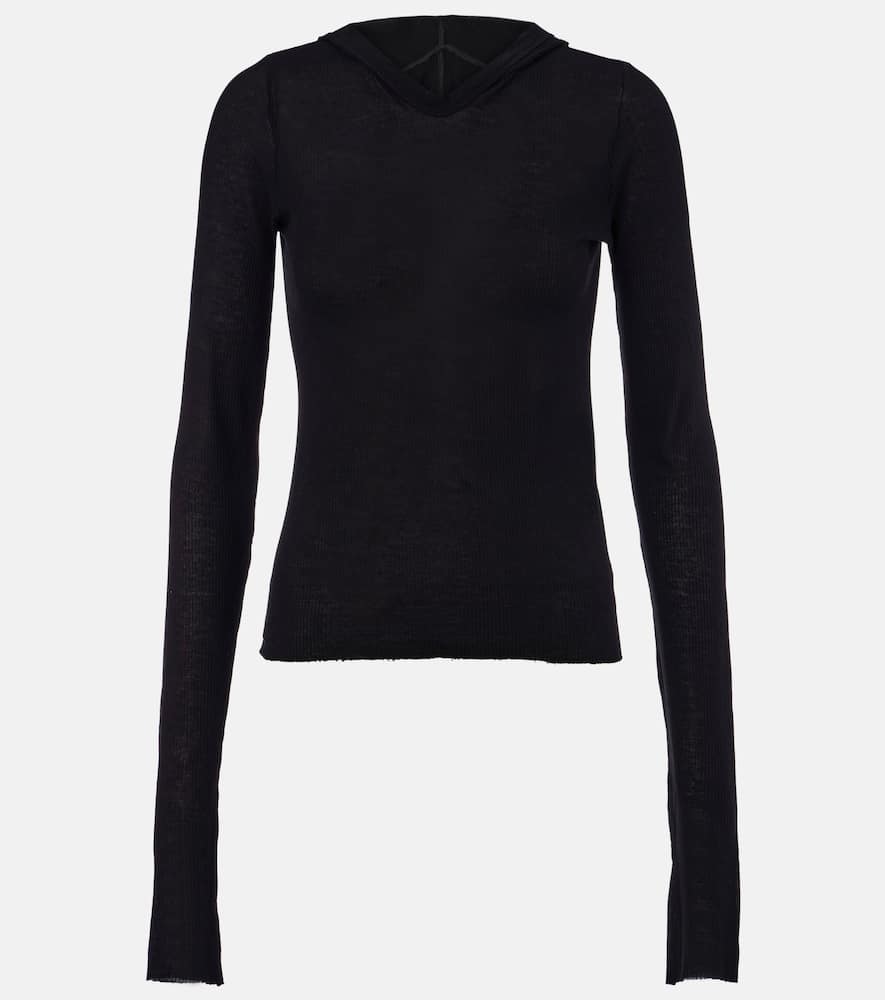 Hooded top