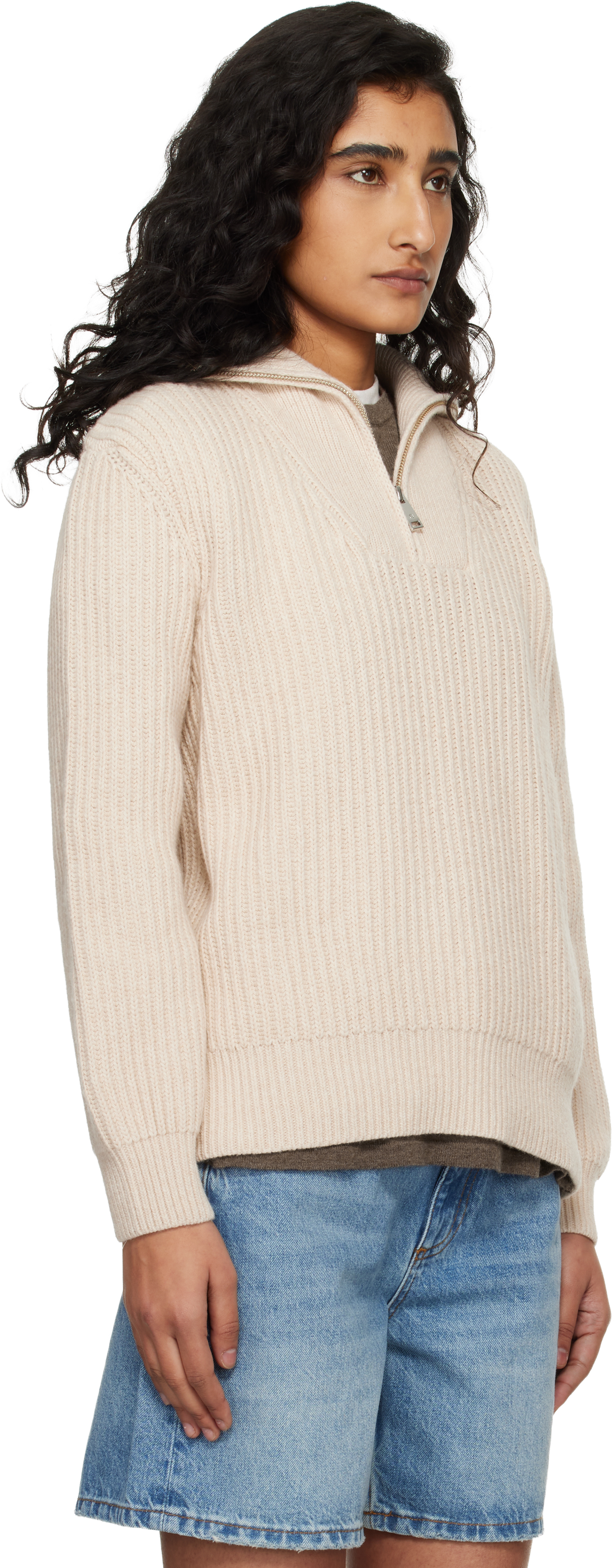 Beige Sammy Sweater