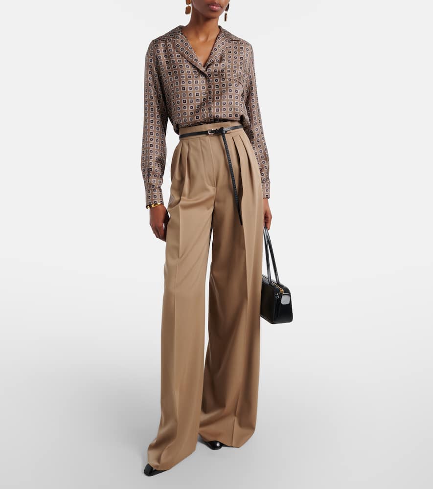 Quorum virgin wool wide-leg pants