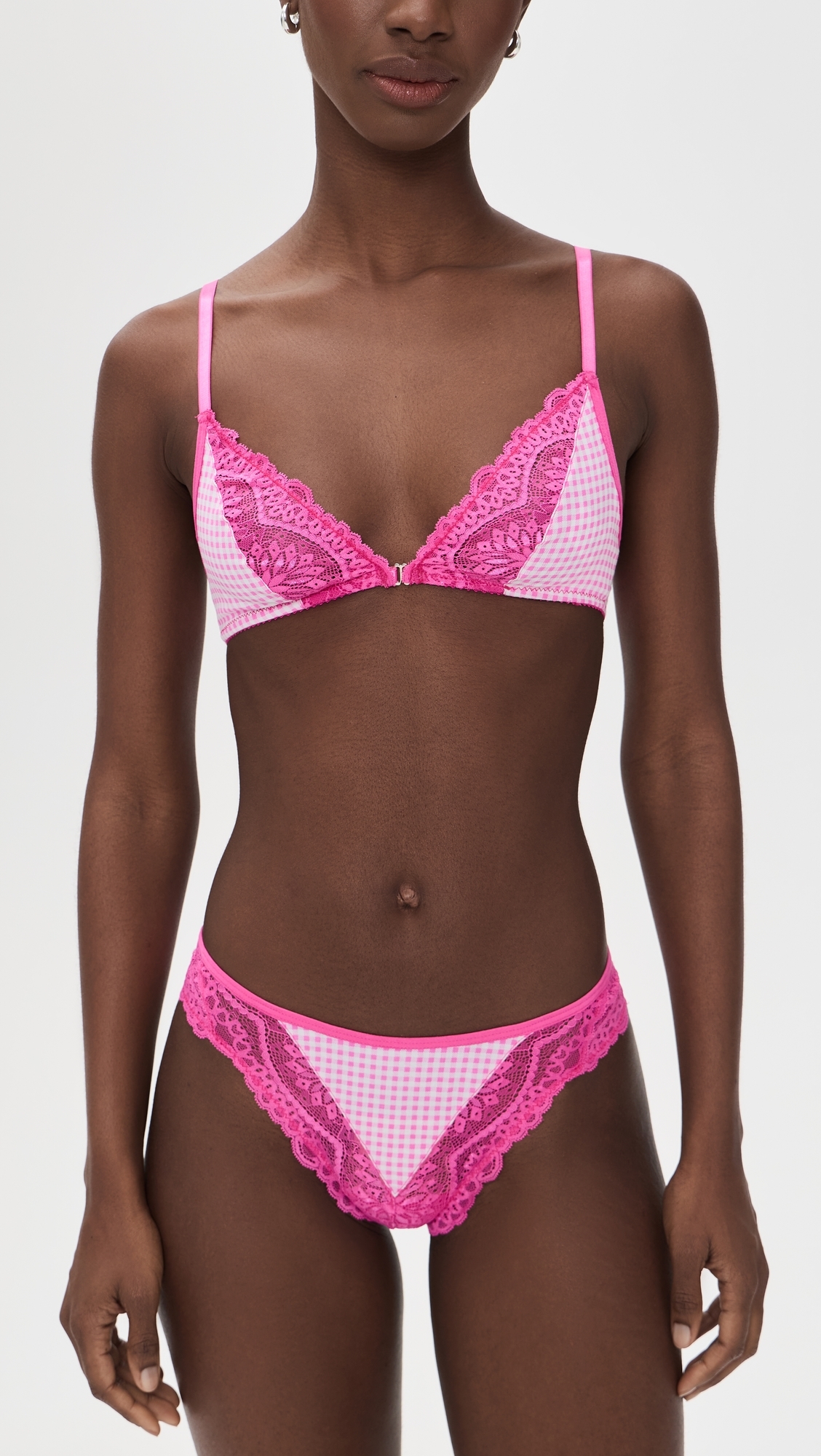 Amara Thong Strawberry Gingham