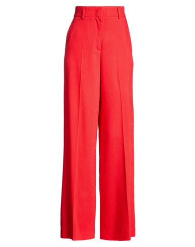 Woman Pants Red Size 2 Viscose, Polyester, Elastane